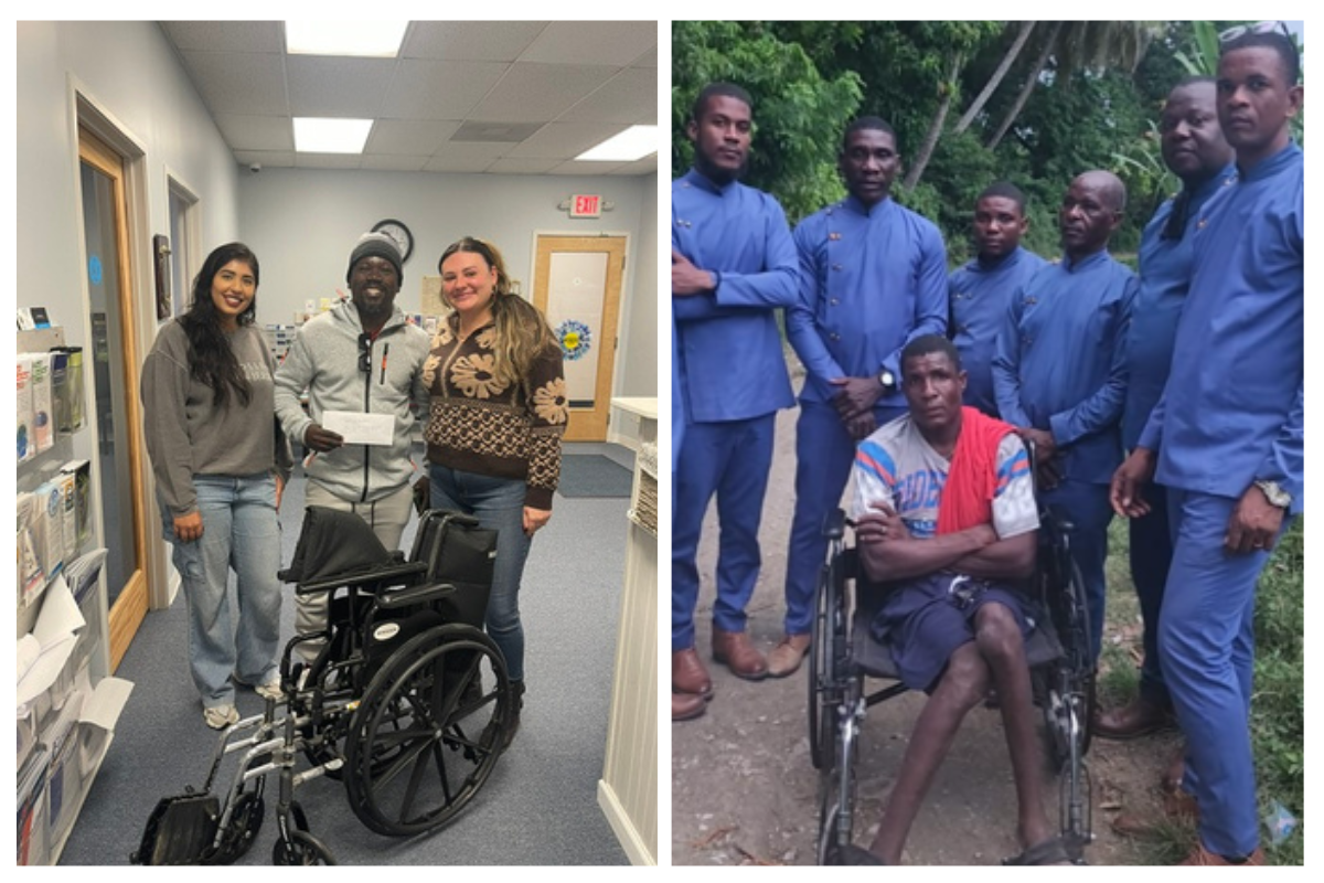 Wheelchair donation